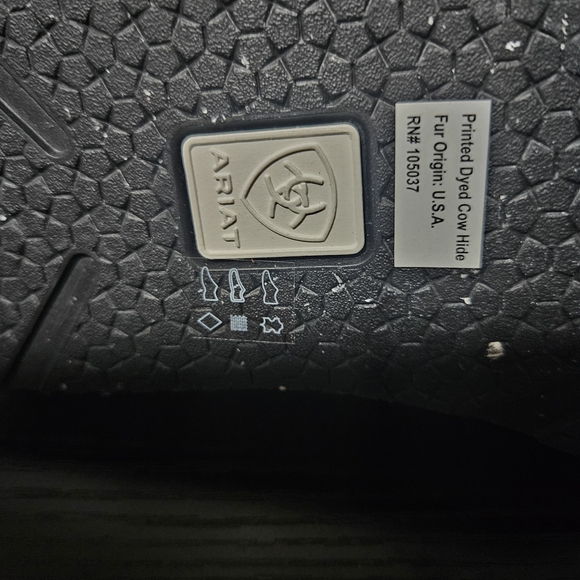 Ariat Women's Black and White Loafers - Picture 10 of 11